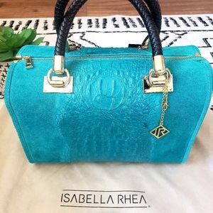 ISABELLA RHEA - 100% Genuine Leather/Suede Satchel